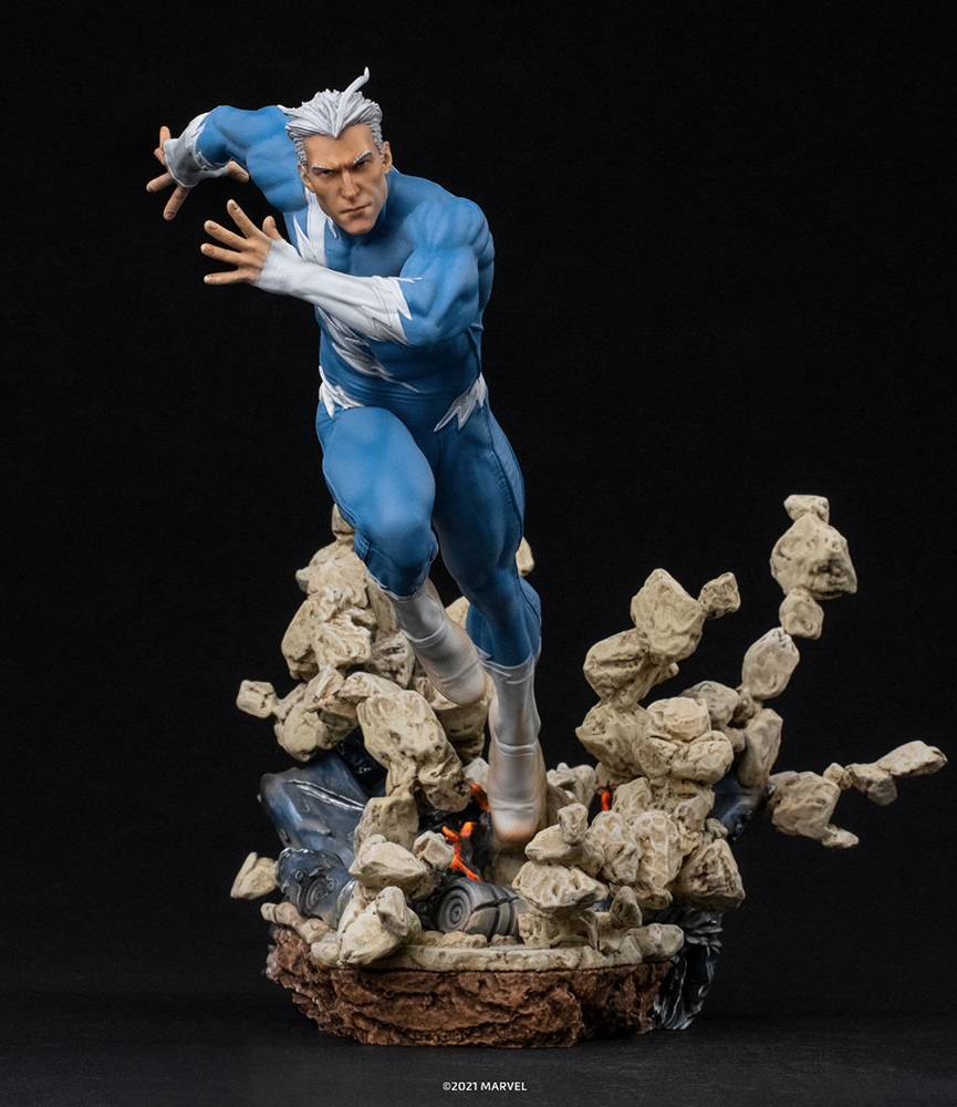 Iron Studios Marvel Quicksilver Art Scale Statue
